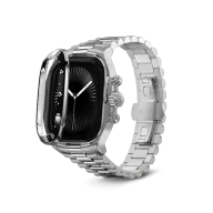 Корпус для Apple Watch CRCS46 - Серебристый/Чёрный