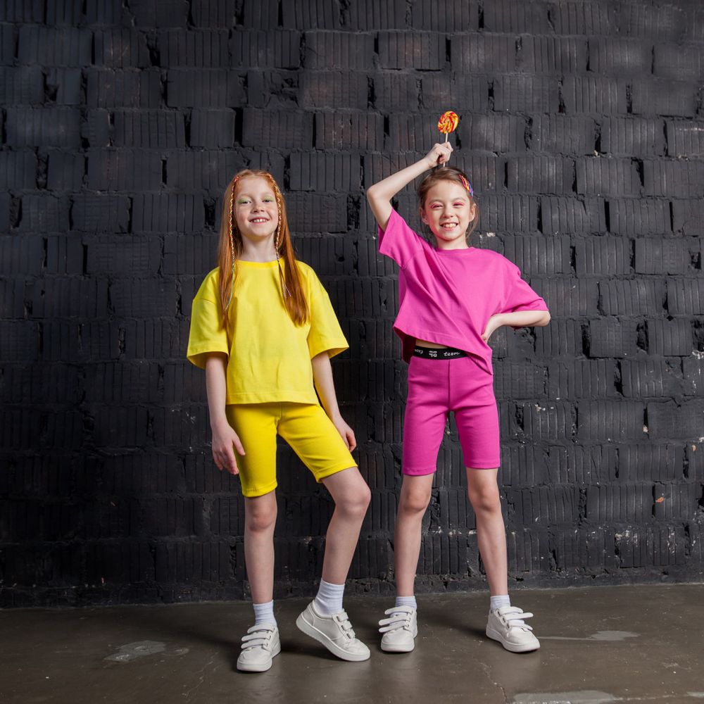 Велосипедки "Bb team yellow" подростковые