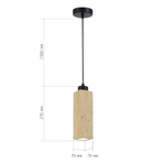 Светильник подвесной EARTHY GU10 LED 1х5W
