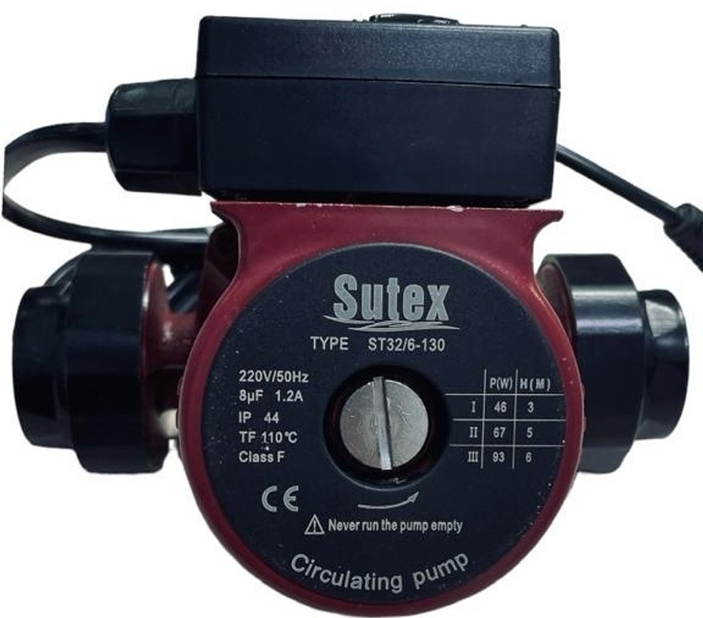 насос циркуляционный Sutex ф32/6G 130