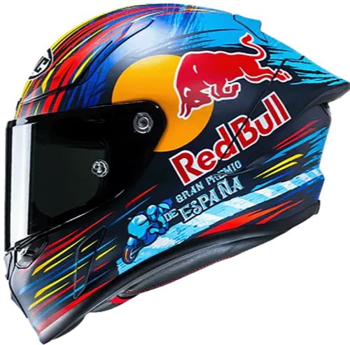 Купить Мотошлем Интеграл HJC RPHA1 Red Bull Jerez GP MC21SF / Микс