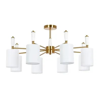 Люстра на штанге Arte Lamp WAVERLEY A4102PL-8PB, 8хE14
