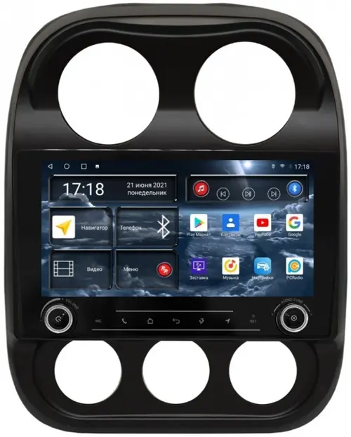 Магнитола для Jeep Compass 2011-2015 - Redpower K 316 Android 10, Быстрая, Hi-Fi звук, CarPlay, SIM-слот