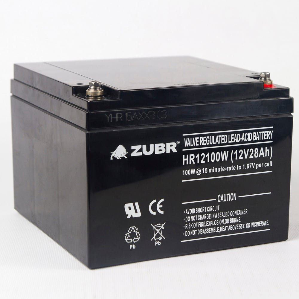 ZUBR HR12-100W 12V28Ah
