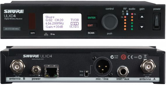 SHURE ULXD4E