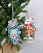 Набор игрушек чеширский кот и кролик из Алисы