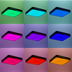 Потолочный светодиодный светильник Citilux Лайн CL724K70GL1 LED RGB