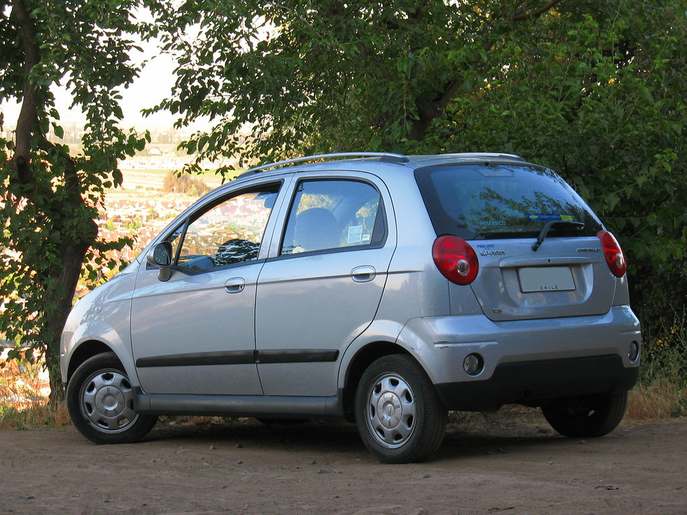 Арка левая Chevrolet Spark 2005-2009