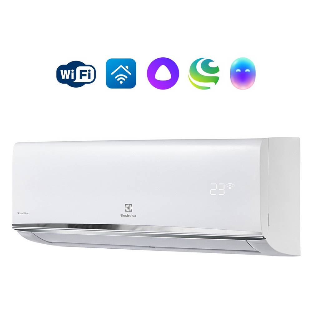 Сплит-система инверторного типа Electrolux Smartline DC EACS/I-07HSM/N8_V2 комплект НС-1683655