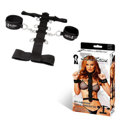 Комплект для фиксации 3 Adjustable Neck & Wristraint Set (черный с серебряным) (Цвет: черный с серебряным)