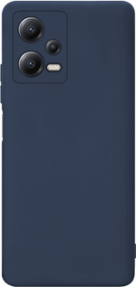 Мягкий Soft Touch чехол из силикона для XIAOMI REDMI NOTE 12 5G / POCO X5 (не PRO!) с бархатной подкладкой