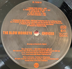 The Blow Monkeys- Choices - The Singles Collection (Германия 1989г.)
