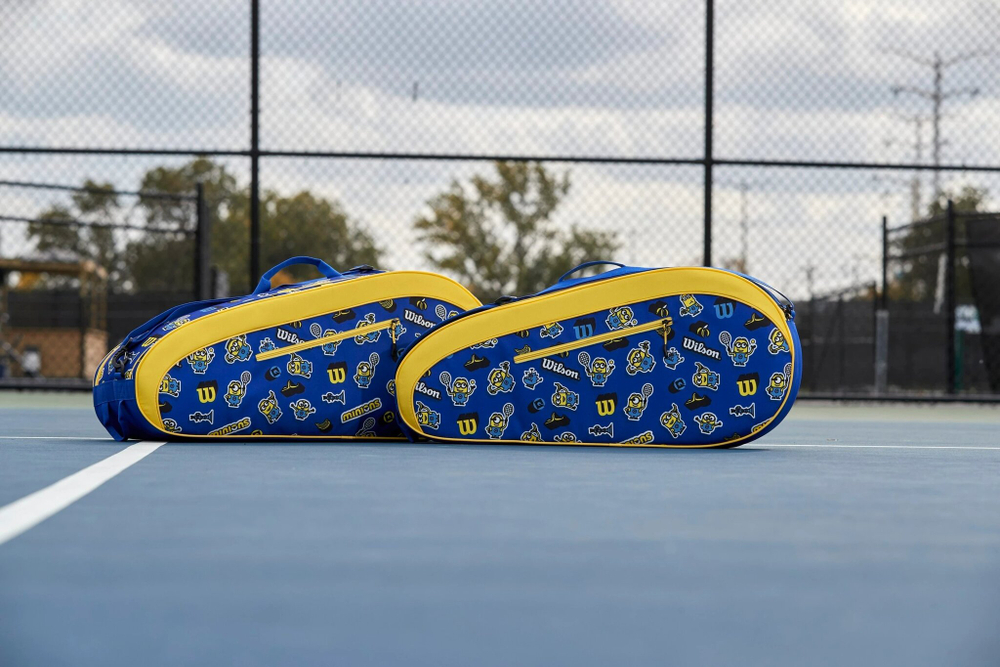 Чехлы для тенниса WILSON MINIONS 3 0 TEAM 3 PACK .