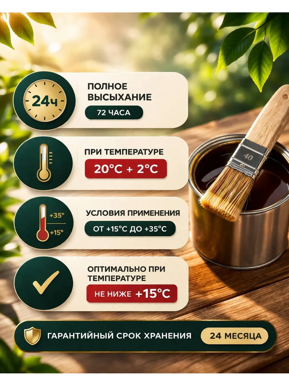 ОЛИФА натуральная, для дерева 500мл.
