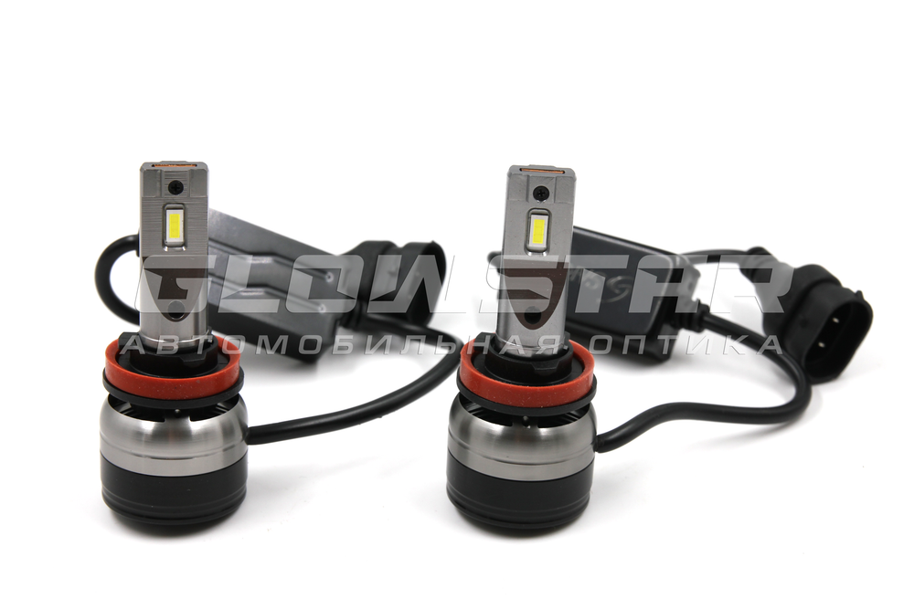 Светодиодные лампы головного света F16 H8/H9/H11/H16 12V 35W 6000K (комплект, 2шт)