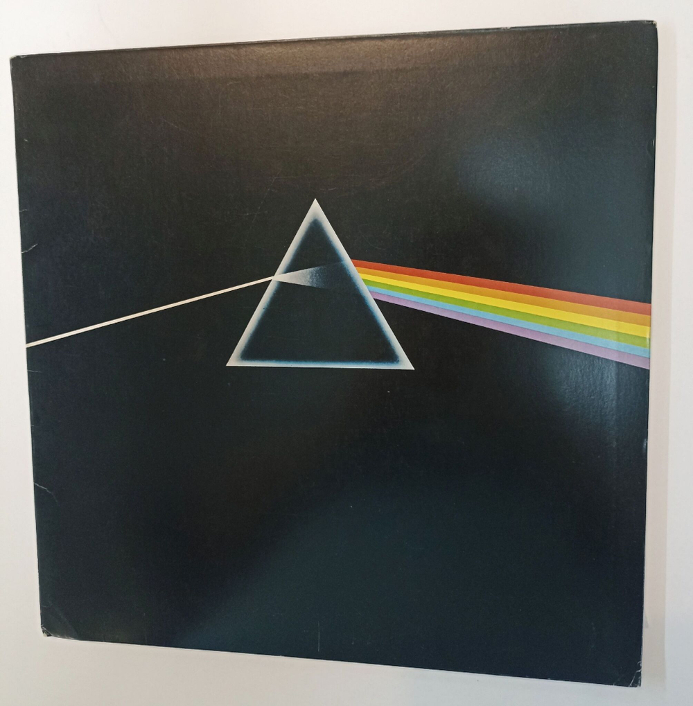 Винтажная виниловая пластинка LP Pink Floyd The Dark Side Of The Moon (Japan 1973) 1 Press (No obi, no poster, no sticker)