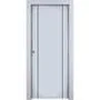 Межкомнатная дверь эмаль 1001 M2 RAL 7047 глухая