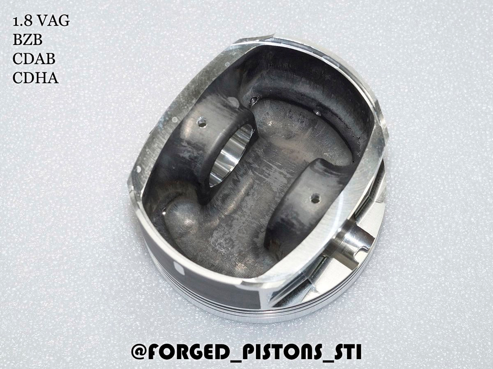 Поршни СТИ VolksWagen 1,8 BZB, CDAB под палец 21/53мм кольца 1,2/1,5/2,0