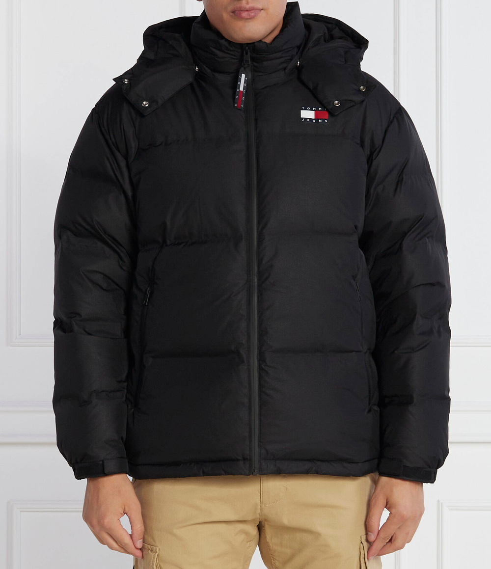 Пуховая куртка TJM ALASKA PROTECT PUFFER Tommy Jeans - черный(DM0DM17230)