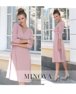 Платье 3102-розовый Minova