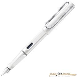 Перьевая ручка Lamy Safari 019 белая для левшей (4000256)