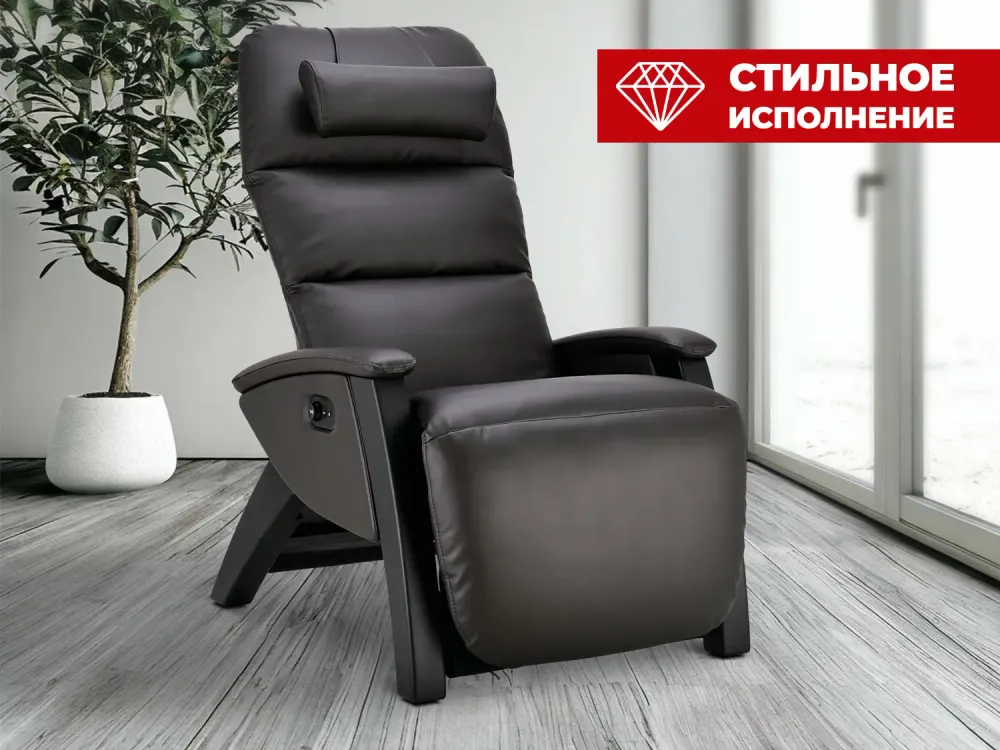 Кресло реклайнер с массажем FUJIMO Elysium Black