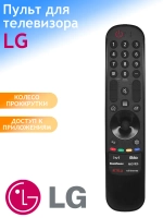 Пульт ДУ для телевизора ClickPdu MR21GA-IR-RU универсальный пульт для LG на ик сигнале ( без голоса) с голосовым управлением PDUHRM2111