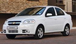 Пороги комплект Chevrolet Aveo T250 2005-2012 (1мм) седан, хэтчбек