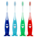 Brush Buddies, Smart Care, детская зубная щетка, упаковка с 4 щетками