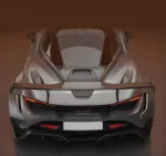 Карбоновый спойлер крыло для McLaren 720S 2017-2023 МакЛарен тюнинг