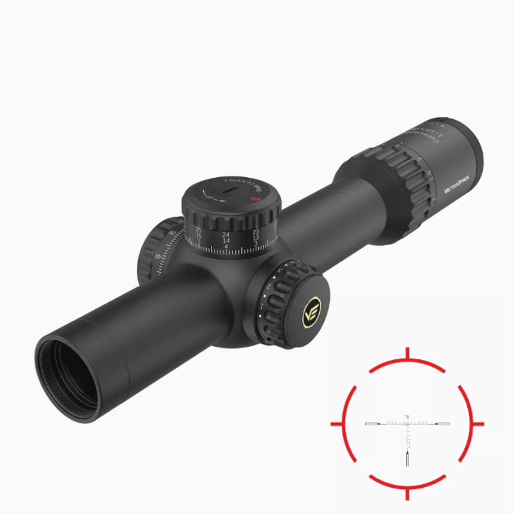 Оптический прицел Vector Optics Continental x10 1-10x28 ED FFP VET-RAR