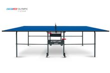 Стол теннисный Olympic с сеткой Синий