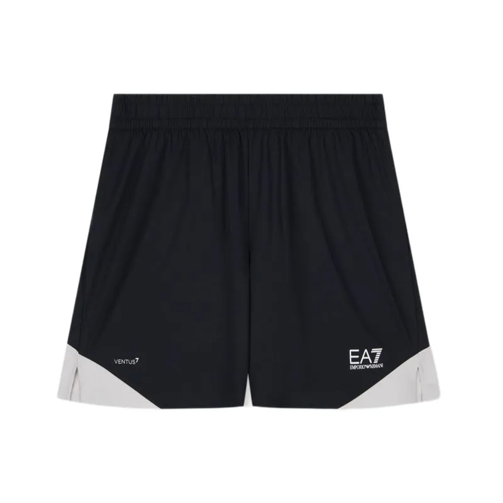 Теннисные шорты EA7 Man Woven - black