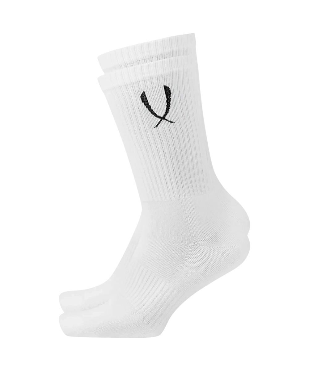 Носки высокие ESSENTIAL High Cushioned Socks 2, белый, 2 пары