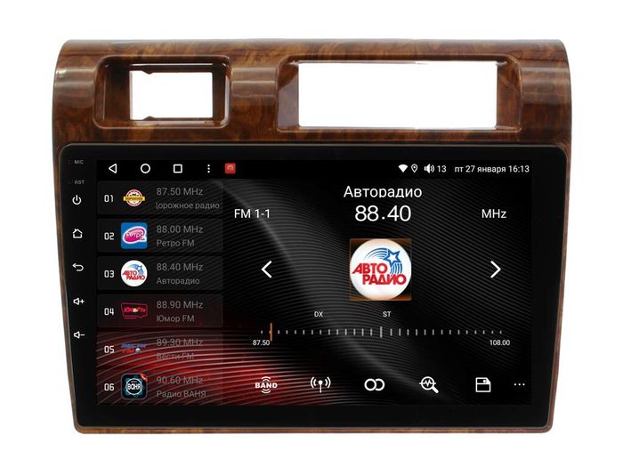 Магнитола для Toyota LC J76 2014+ - Vaycar VA77-1451 на Android 13, Быстрая, 4G SIM-слот