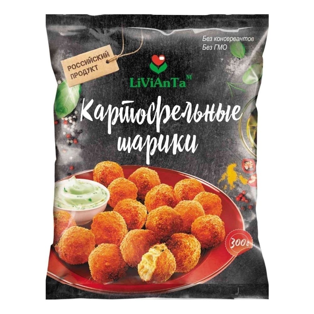 Картофельные шарики 300гр LiViAnTa 1/14