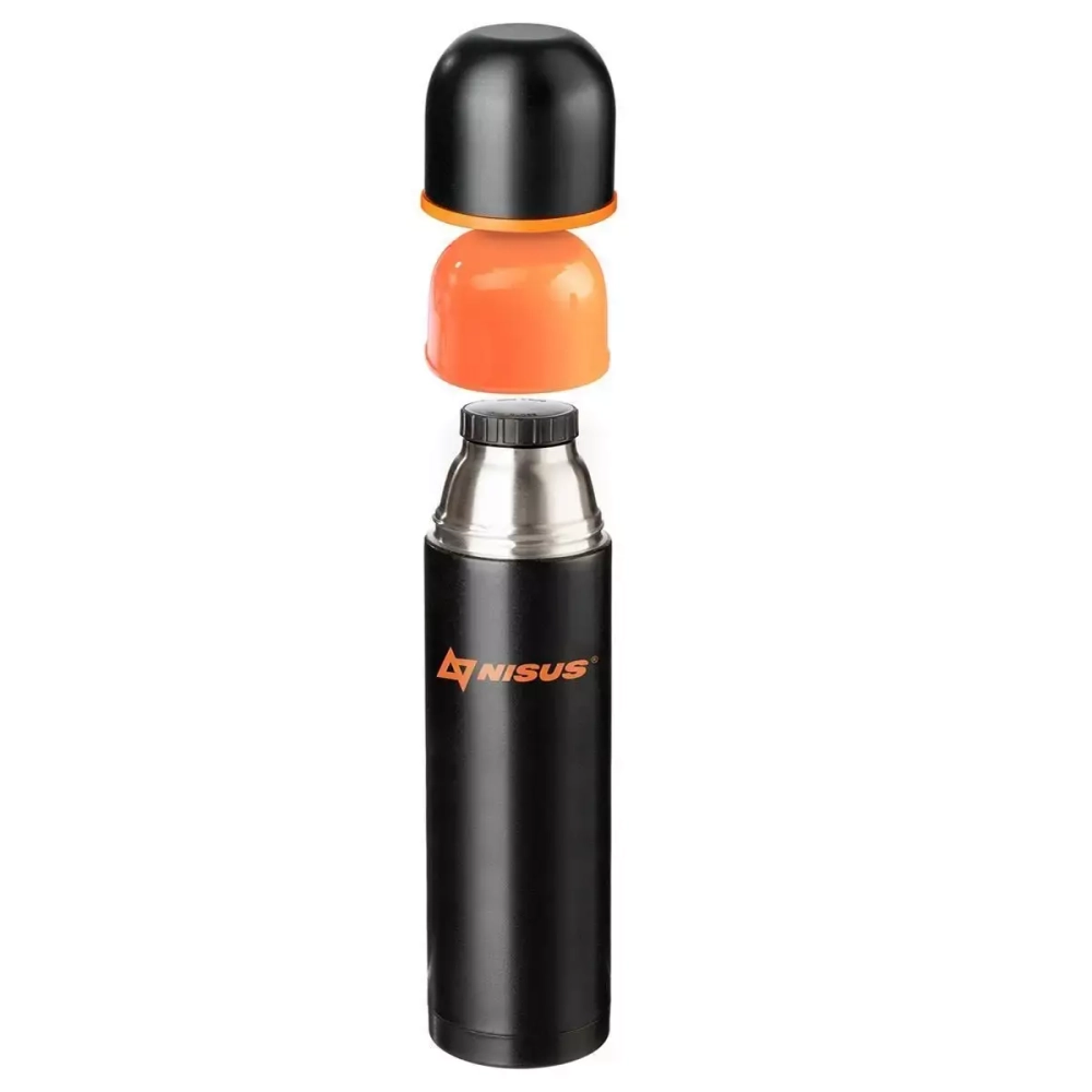 Термос Nisus 1200ML(C), дополнительная пластиковая чашка