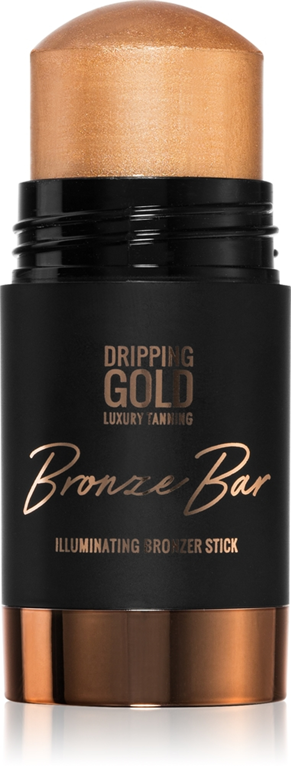 Dripping Gold Luxury Tanning Bronze Bar - Бронзирующий хайлайтер для лица и тела, 36 g