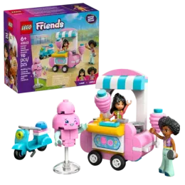 Конструктор LEGO Friends 42643 Подставка для сладкой ваты и скутер