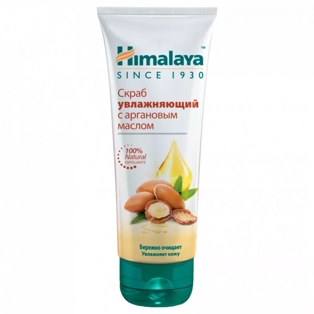 Himalaya Скраб увлажняющий с аргановым маслом (face scrub) | Хималая 75мл