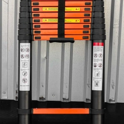 Лестница телескопическая алюм. бытовая 5.0м (13 ступ.) ISMA ISMA-UP500