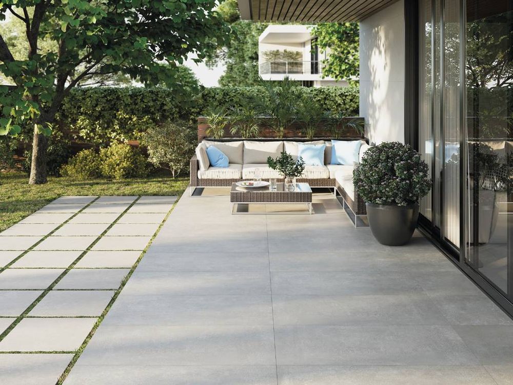 Terraslab, Concorde White Base C3/R11 Antislip 600х1200х20мм 1шт/уп - керамогранит уличный