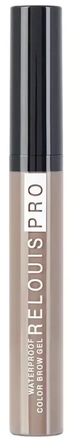 Гель для бровей водостойкий оттеночный RELOUIS PRO Waterproof Color Brow Gel - 02 Taupe
