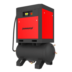 HRS-94900T3 Винтовой компрессор с ресивером Harrison: 900 л/мин, 10 бар, 7.5 кВт, 300 л