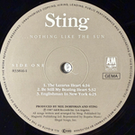 Sting - Nothing Like The Sun 2LP (Германия 1987г.)