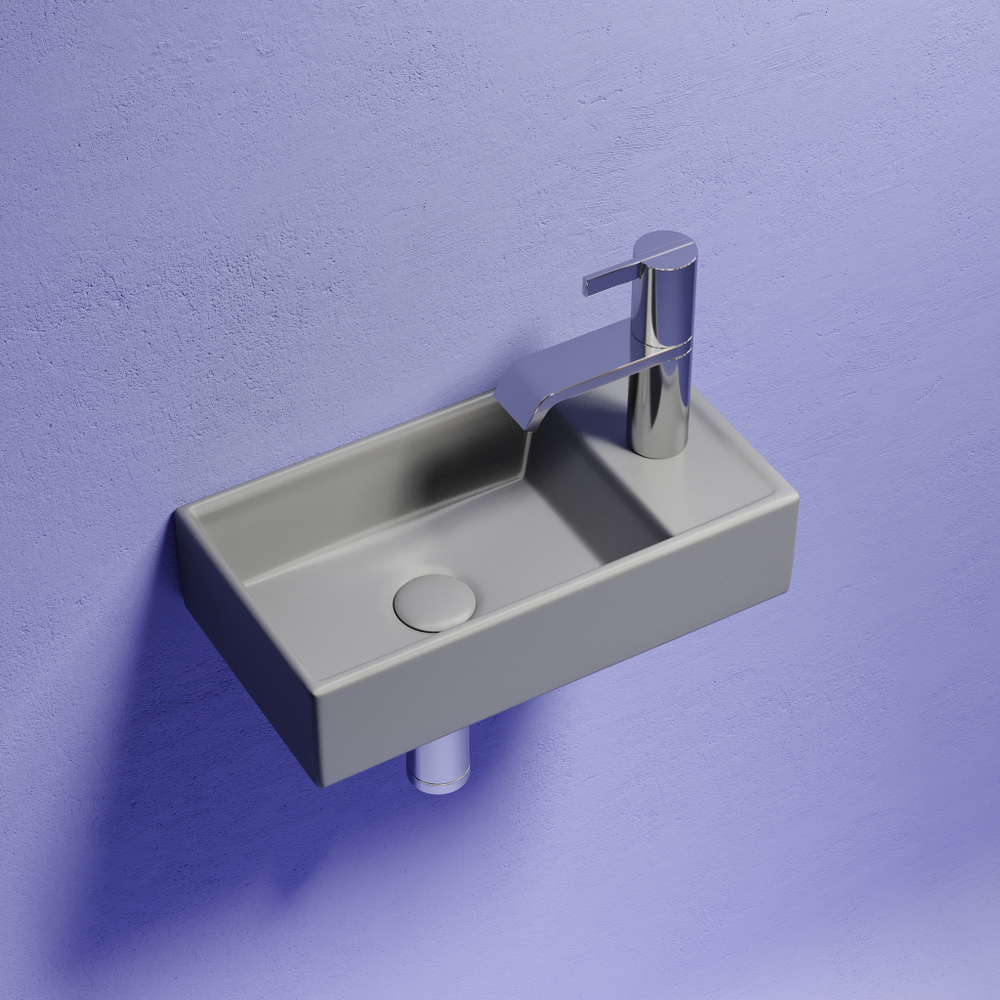 Рукомойник Ceramica Nova Element 41,7, см CN6051LMH антрацит матовый
