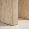 Консоль Thiennes из травертина, 80х35х35 см