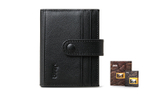 Jeep Cow Leather Wallet Regular Men"s Black