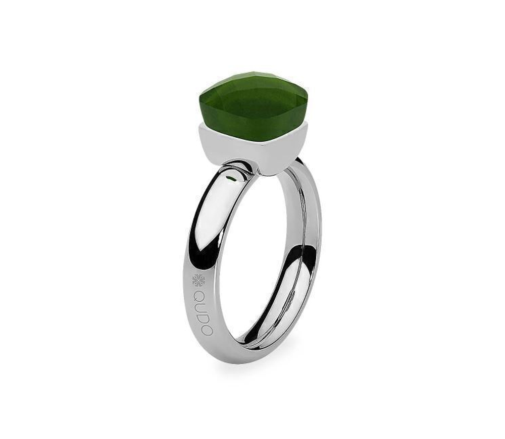 Кольцо Qudo Firenze olive 18 мм 610014/17.8 G/S размер 18