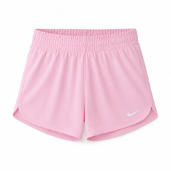Детские шорты Nike Kids Dri-Fit One High-Waisted Woven Training - med soft/white